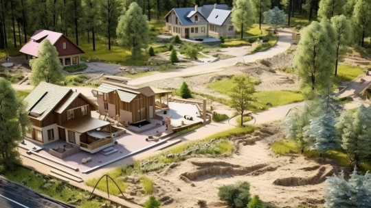 Выбор местоположения для деревянного дома: какие участки земли подходят для строительства?