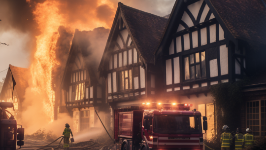 Пожарная безопасность в деревянных строениях