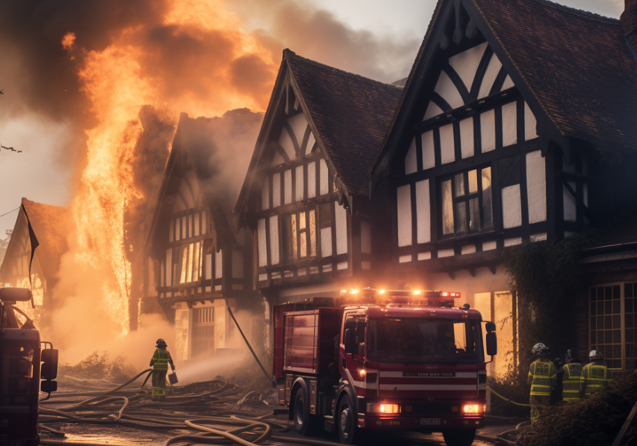 Пожарная безопасность в деревянных строениях